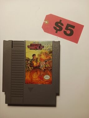 Tai Operation Wolf NES Game Cartridge - Gray